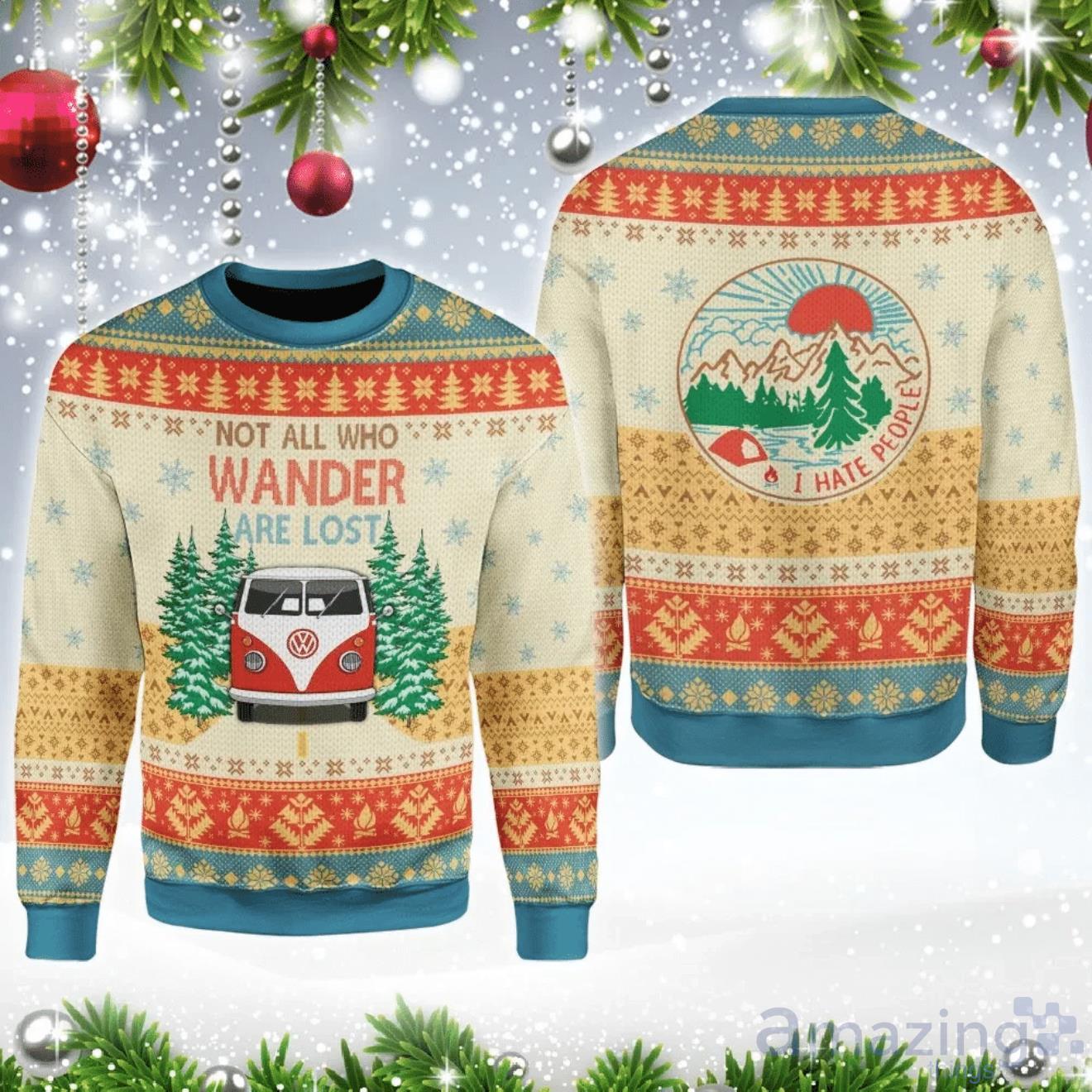 Not All Wonder Are Lost Ugly Sweater For Christmas Product Photo 1
