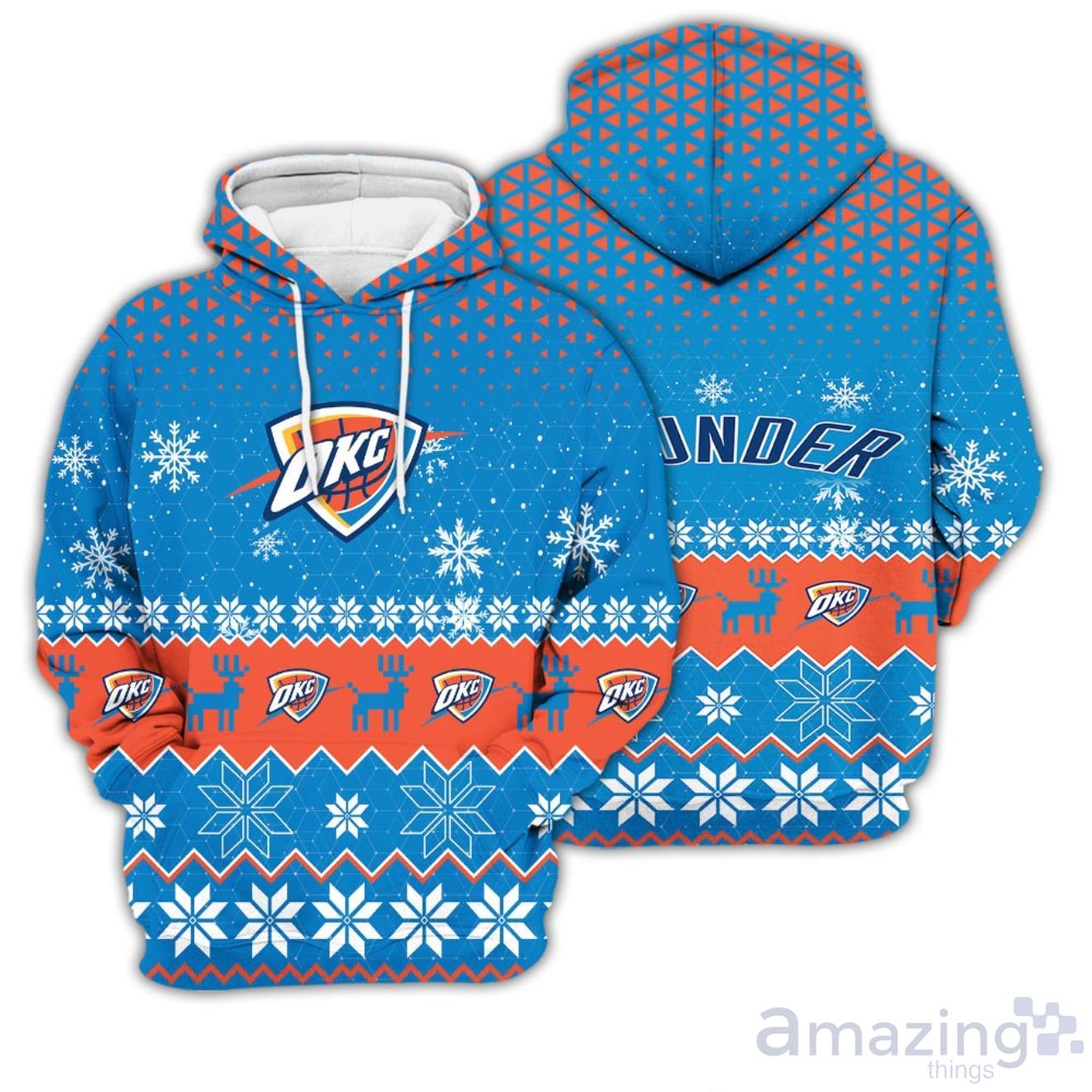 PHOTO: What do you think of the Thunder's Christmas jerseys?