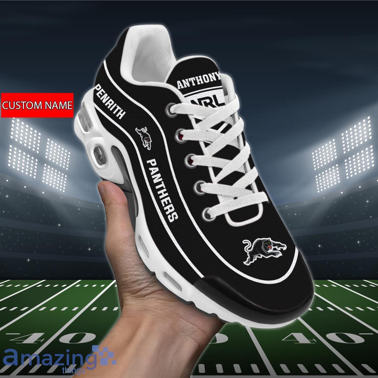 Penrith Panthers Air Cushion Sports Shoes Custom Name For Fans Product Photo 1