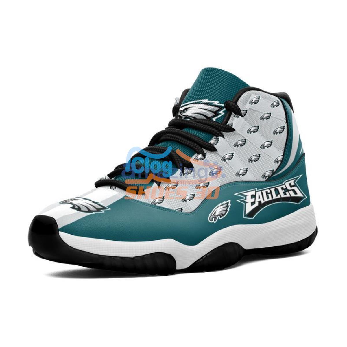 Philadelphia Eagles Impressive Design Air Jordan 11 Shoes