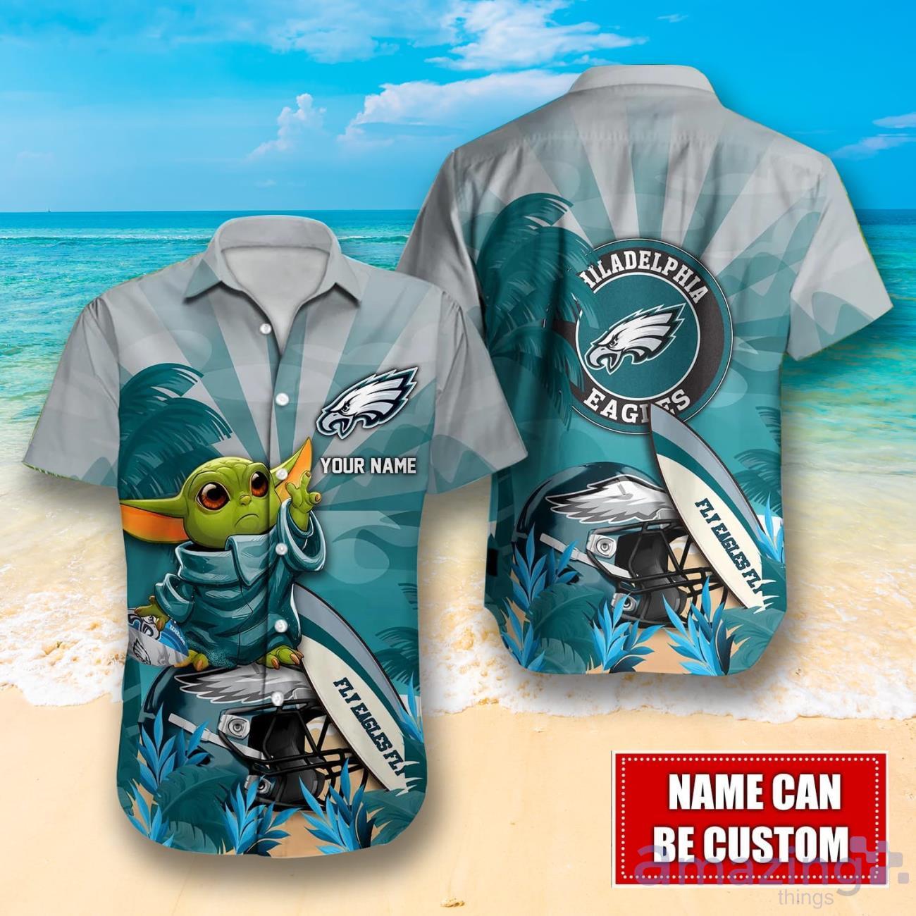 Philadelphia Eagles NFL Personalized Hawaiian Shirt For Fans