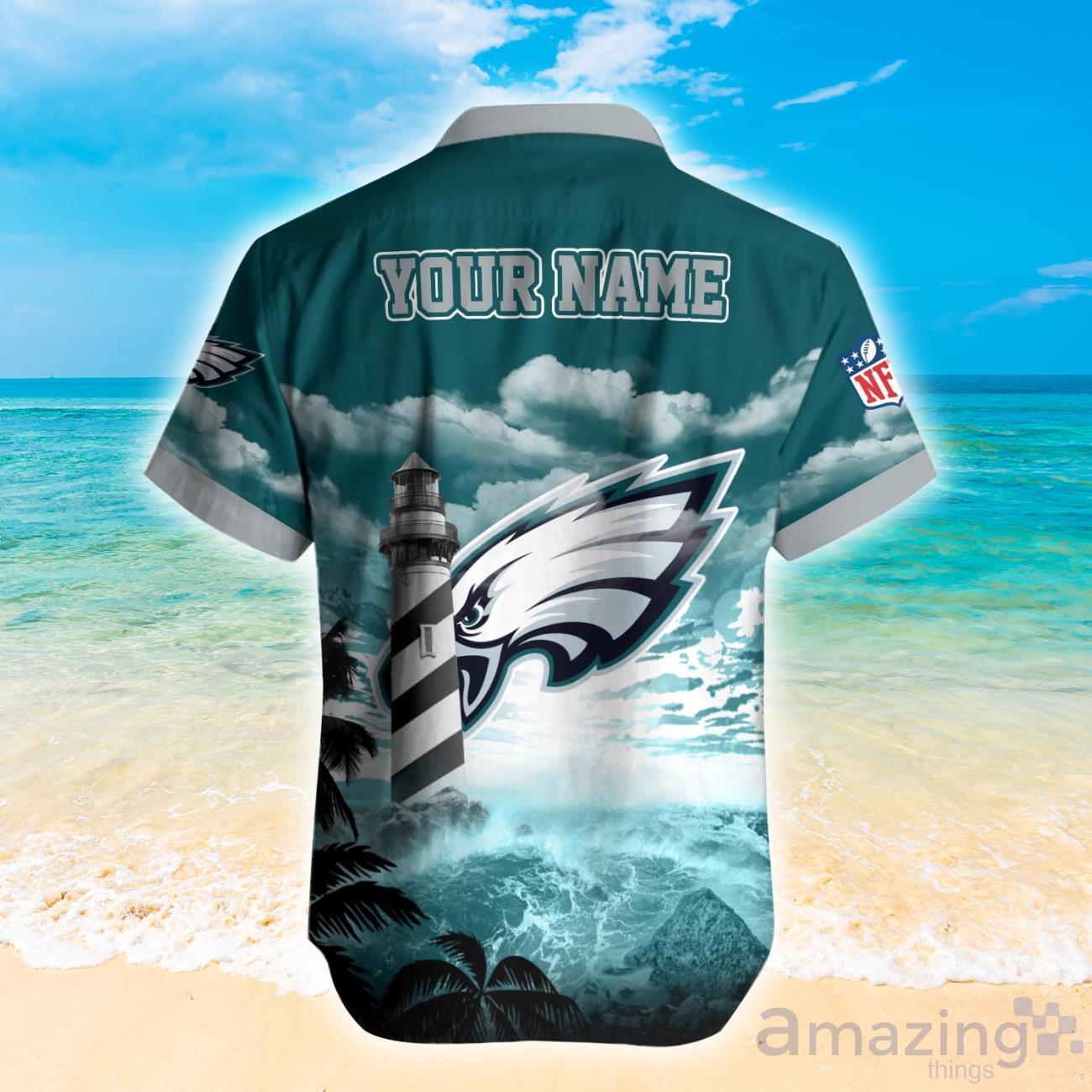 Philadelphia Eagles NFL Personalized Hawaiian Shirt Hot Design For