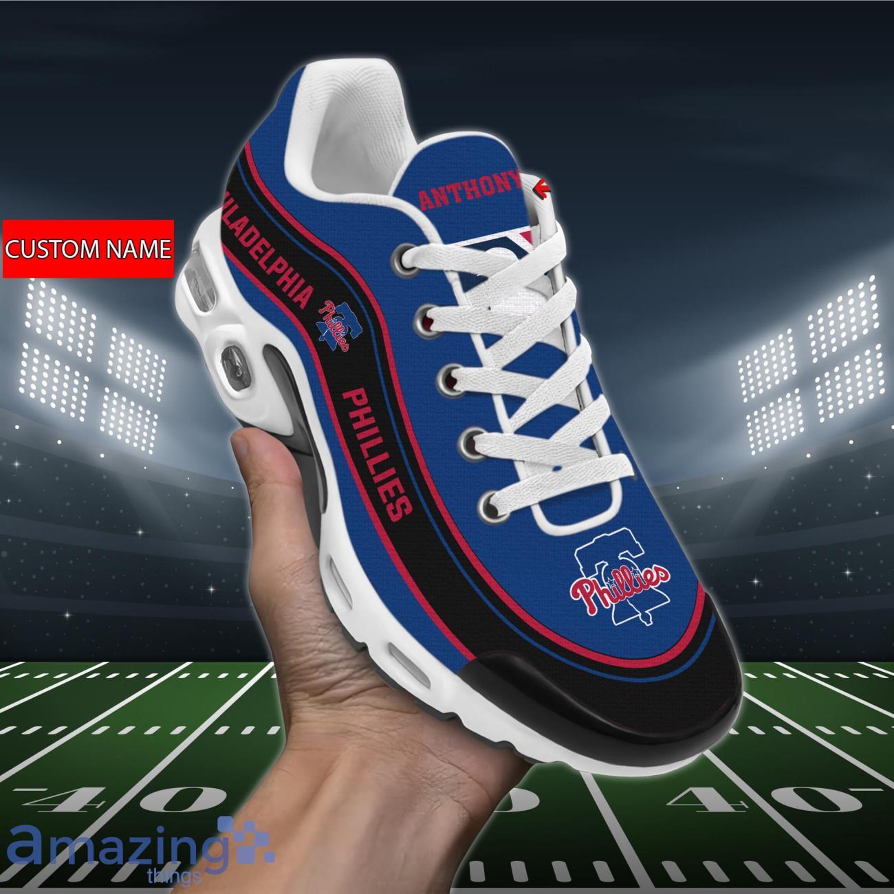 Philadelphia Phillies MLB Air Cushion Sports Shoes Custom Name For Fans Product Photo 1