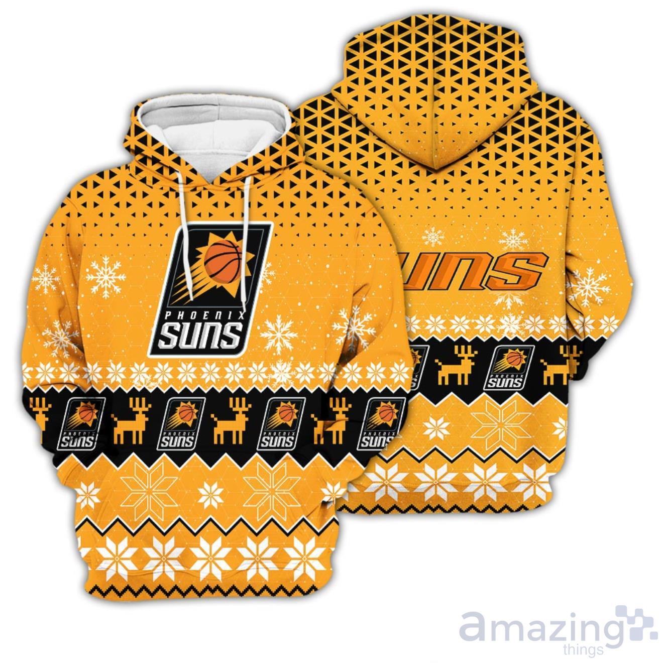 Phoenix Suns Sports 3D Hoodie Christmas Sweater Product Photo 1 Phoenix Suns Sports 3D Hoodie Christmas Sweater Product Photo 1