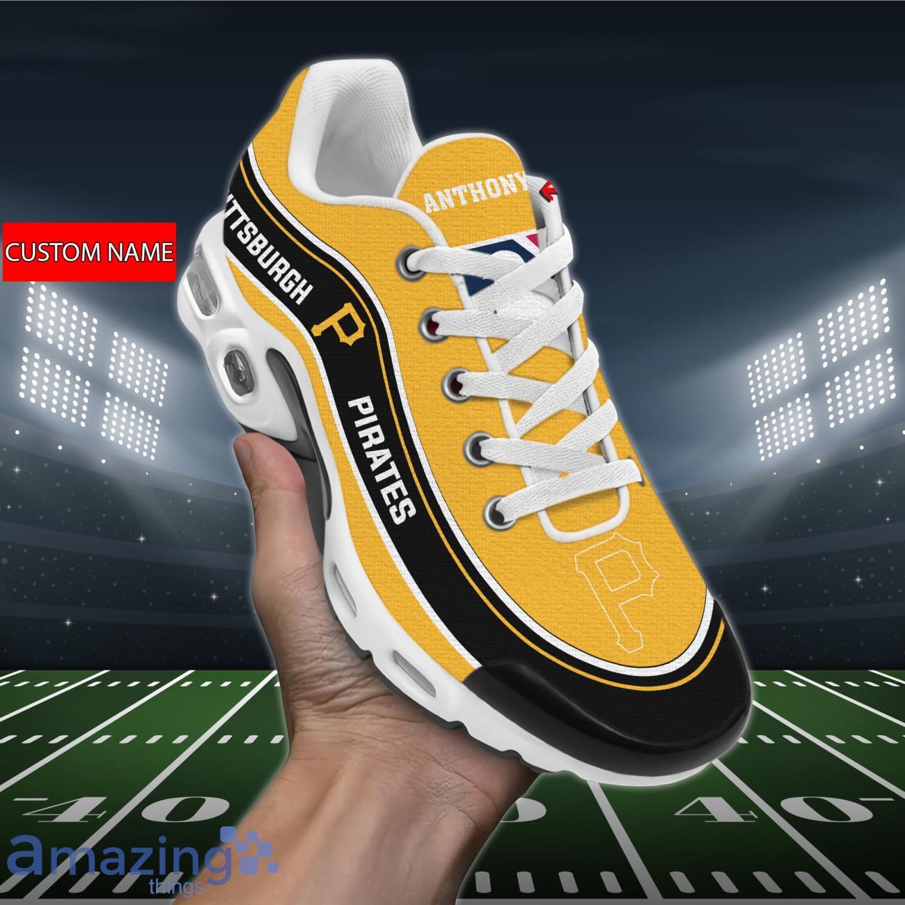 Pittsburgh Pirates MLB Air Cushion Sports Shoes Custom Name For Fans Product Photo 1