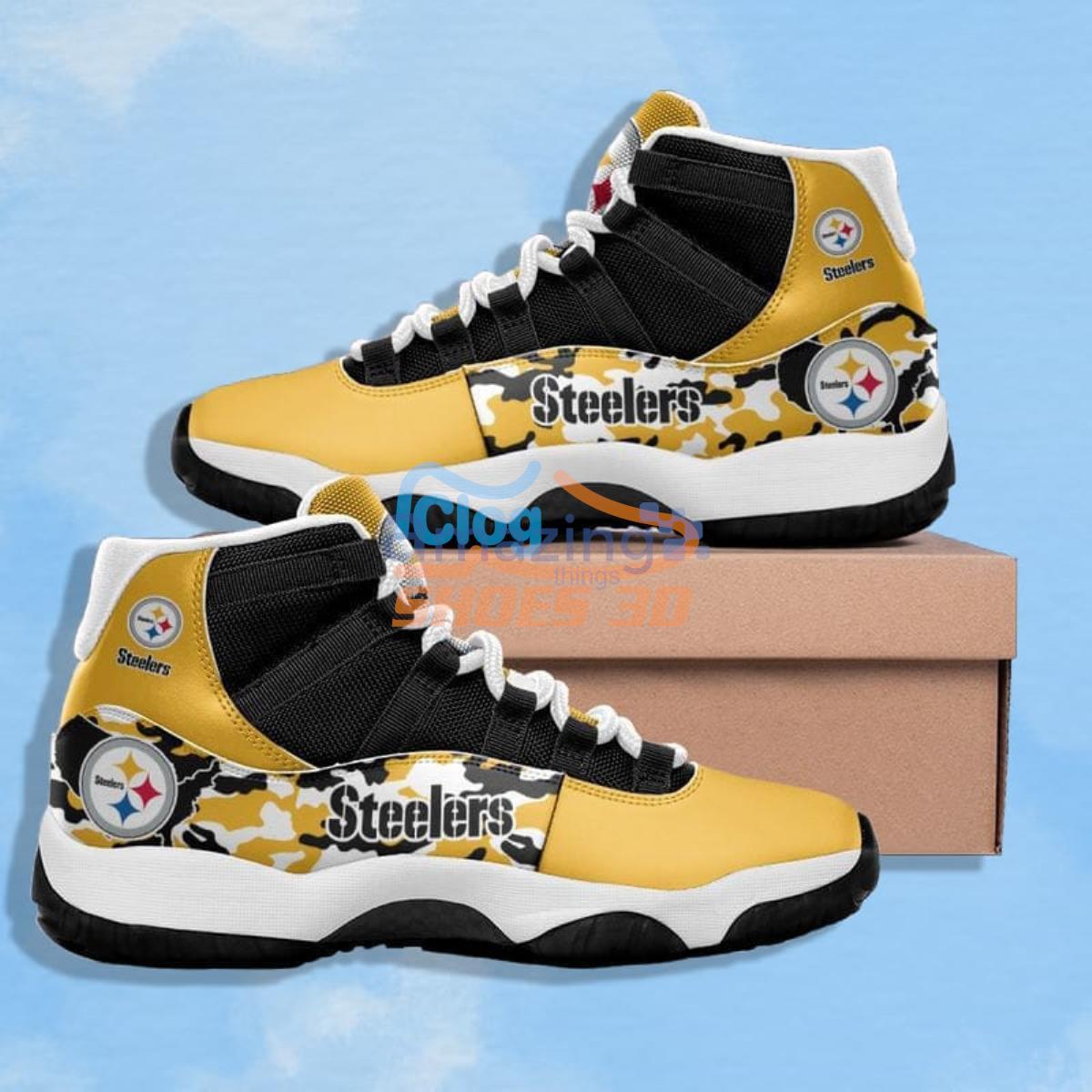 Pittsburgh steelers best sale high top sneakers