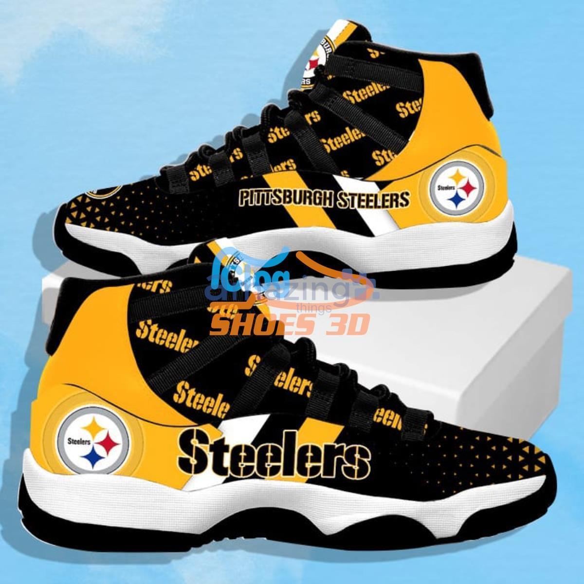 Pittsburgh Steelers Impressive Design Air Jordan 11 Shoes For Men Women