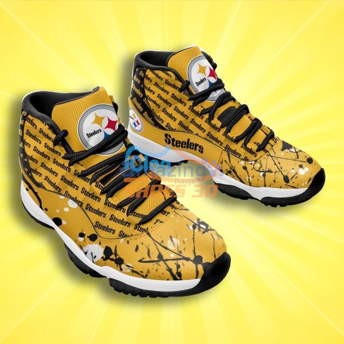 Pittsburgh Steelers Impressive Design Air Jordan 11 Shoes Hot Gift For Fans