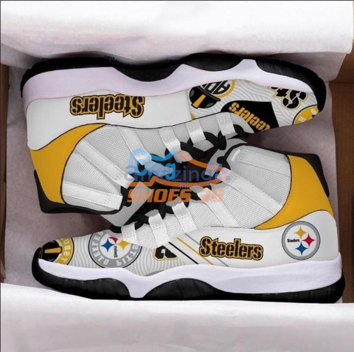 Pittsburgh Steelers Impressive Design Air Jordan 11 Shoes Love Gift For Fans