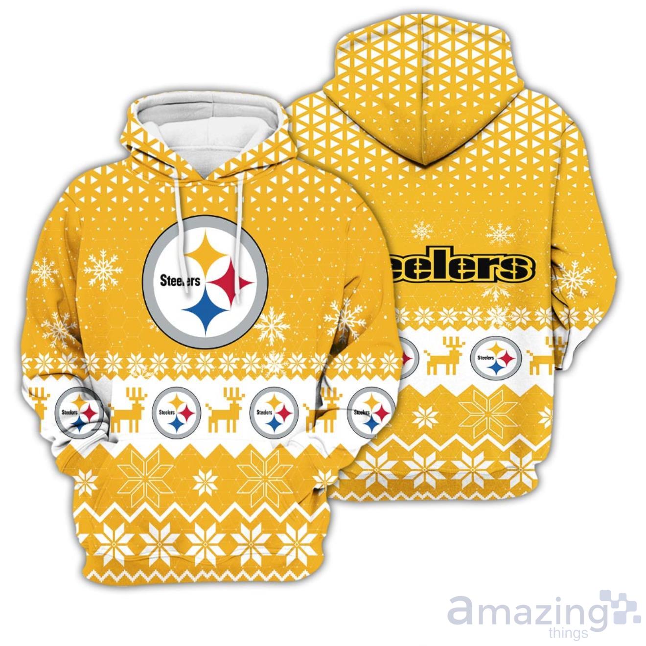 Pittsburgh Steelers Hoodie 3D Long Sleeve Pullover New Season