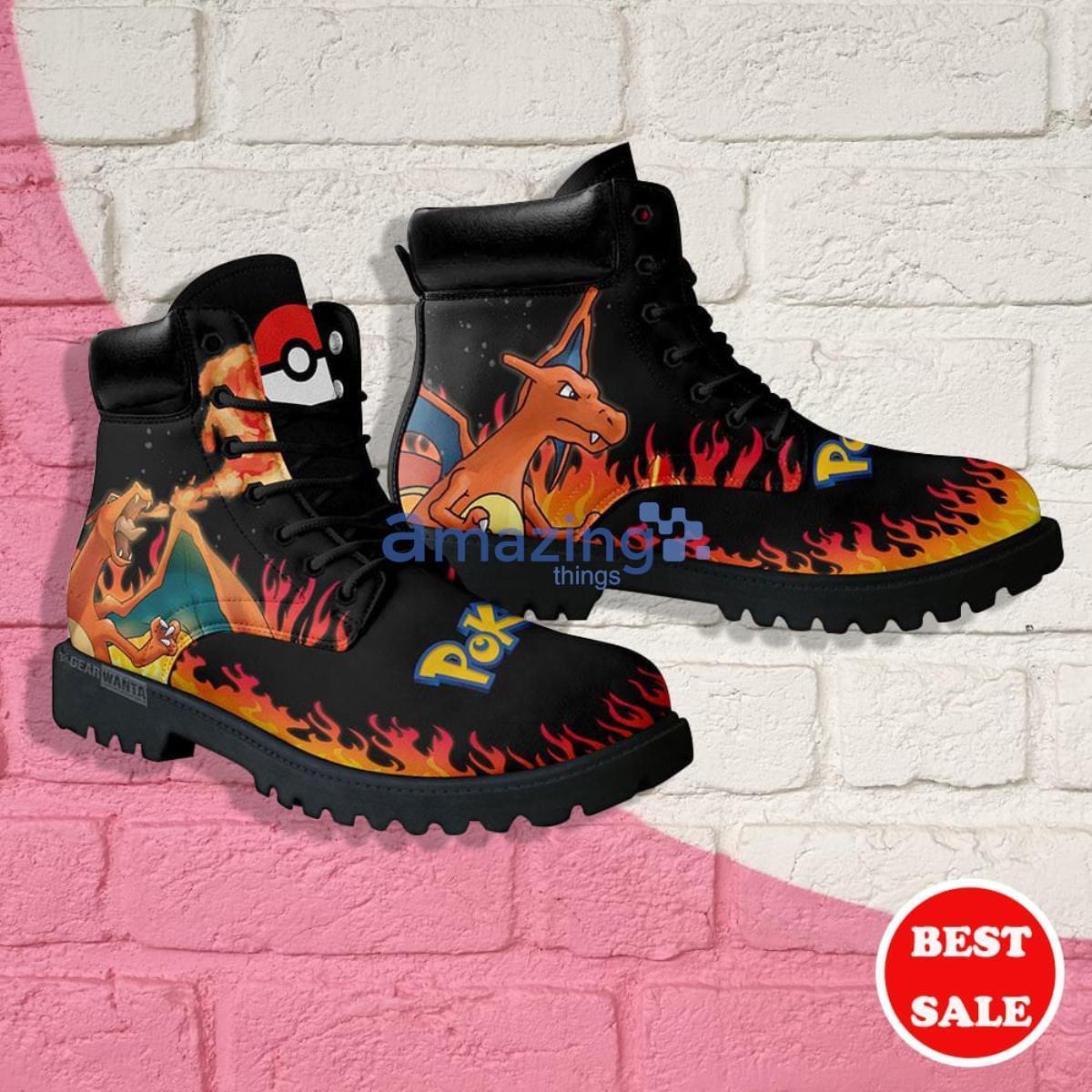 Charizard Pokemon Anime Custom Air Jordan Low Top Shoes