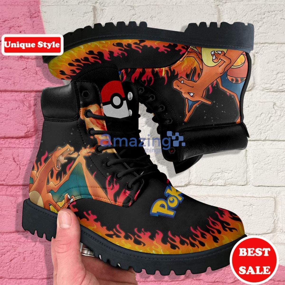 Charizard Pokemon Anime Custom Air Jordan Low Top Shoes