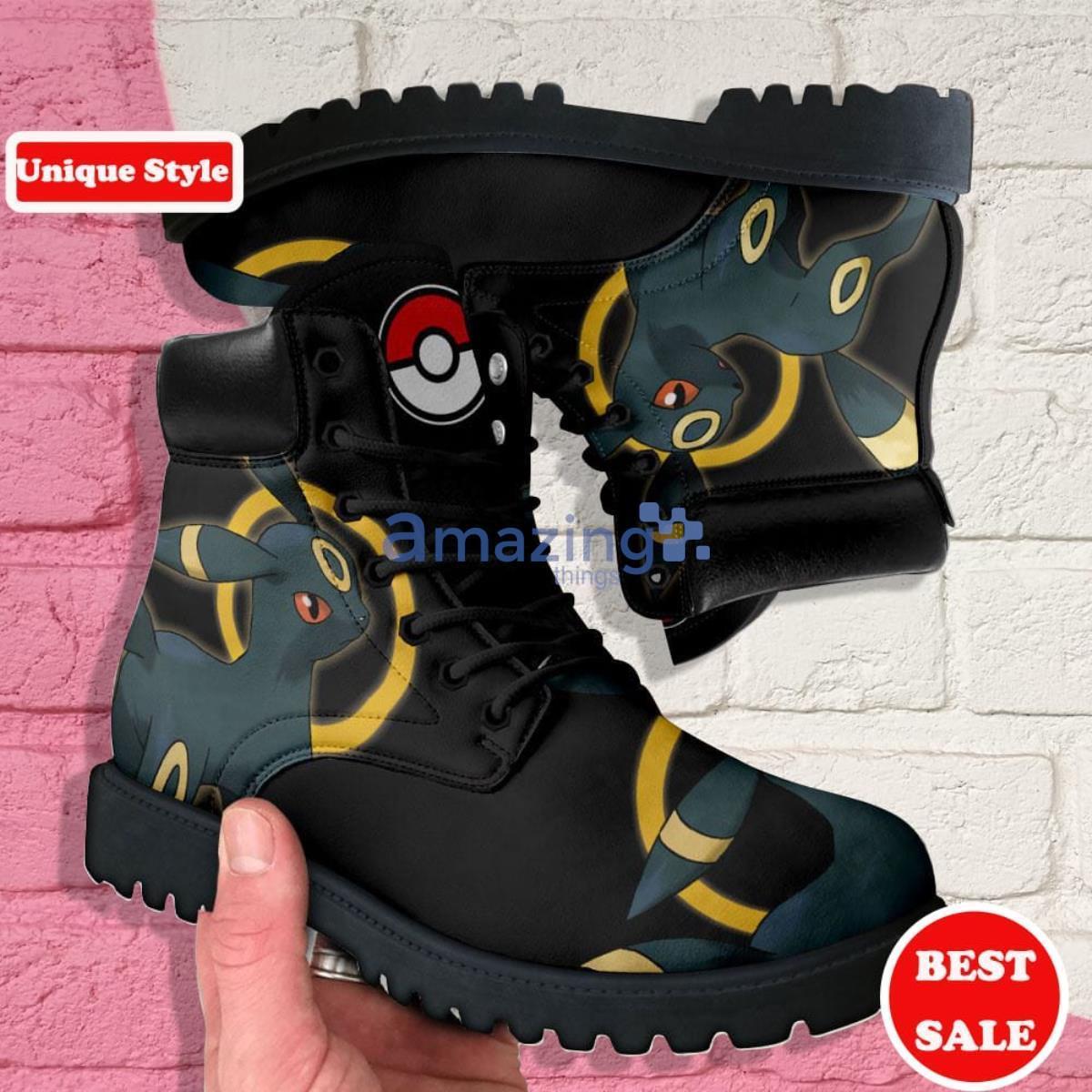 Umbreon Pokemon Anime Custom Air Jordan Low Top Shoes