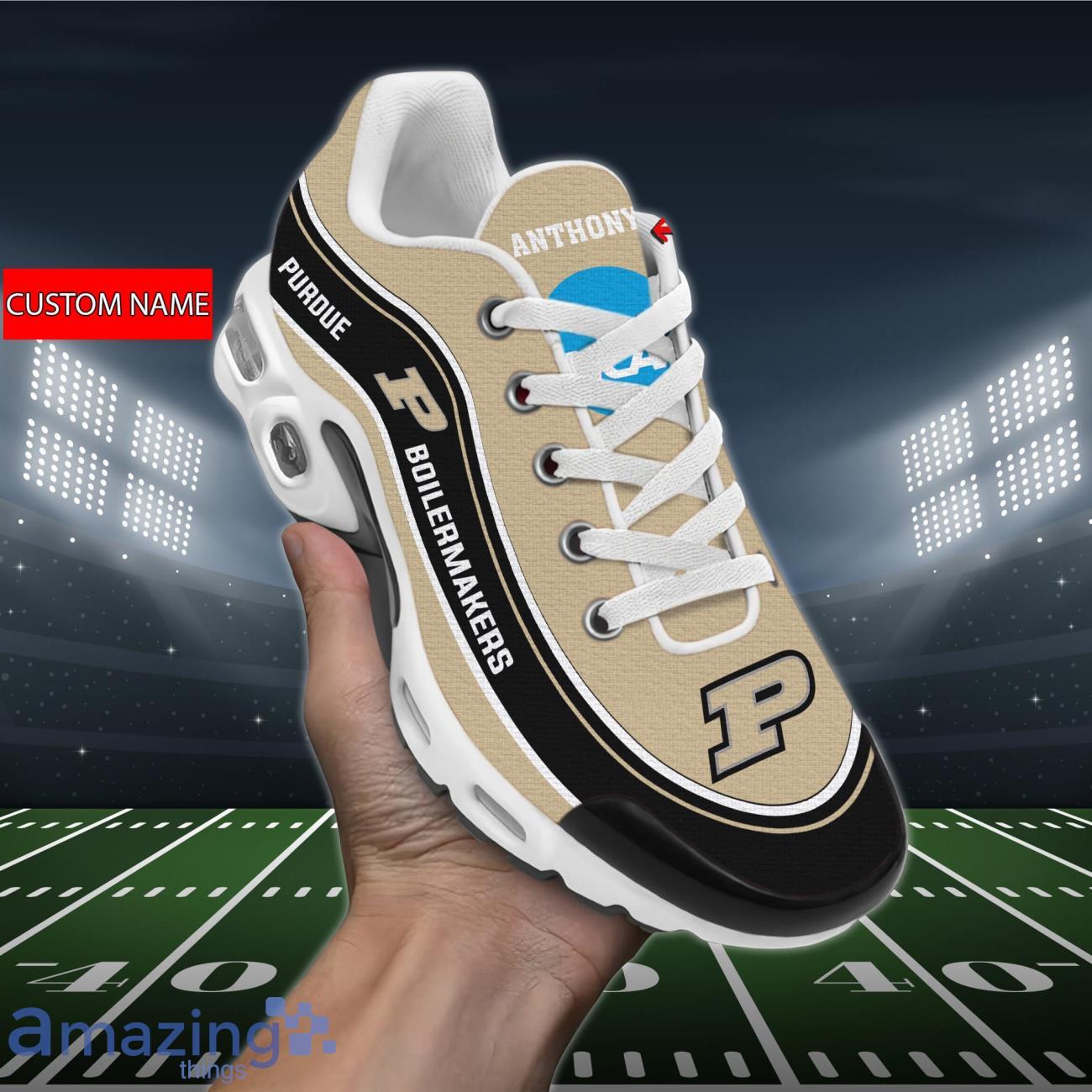 Purdue Boilermakers NCAA Air Cushion Sports Shoes Custom Name For Fans Product Photo 1