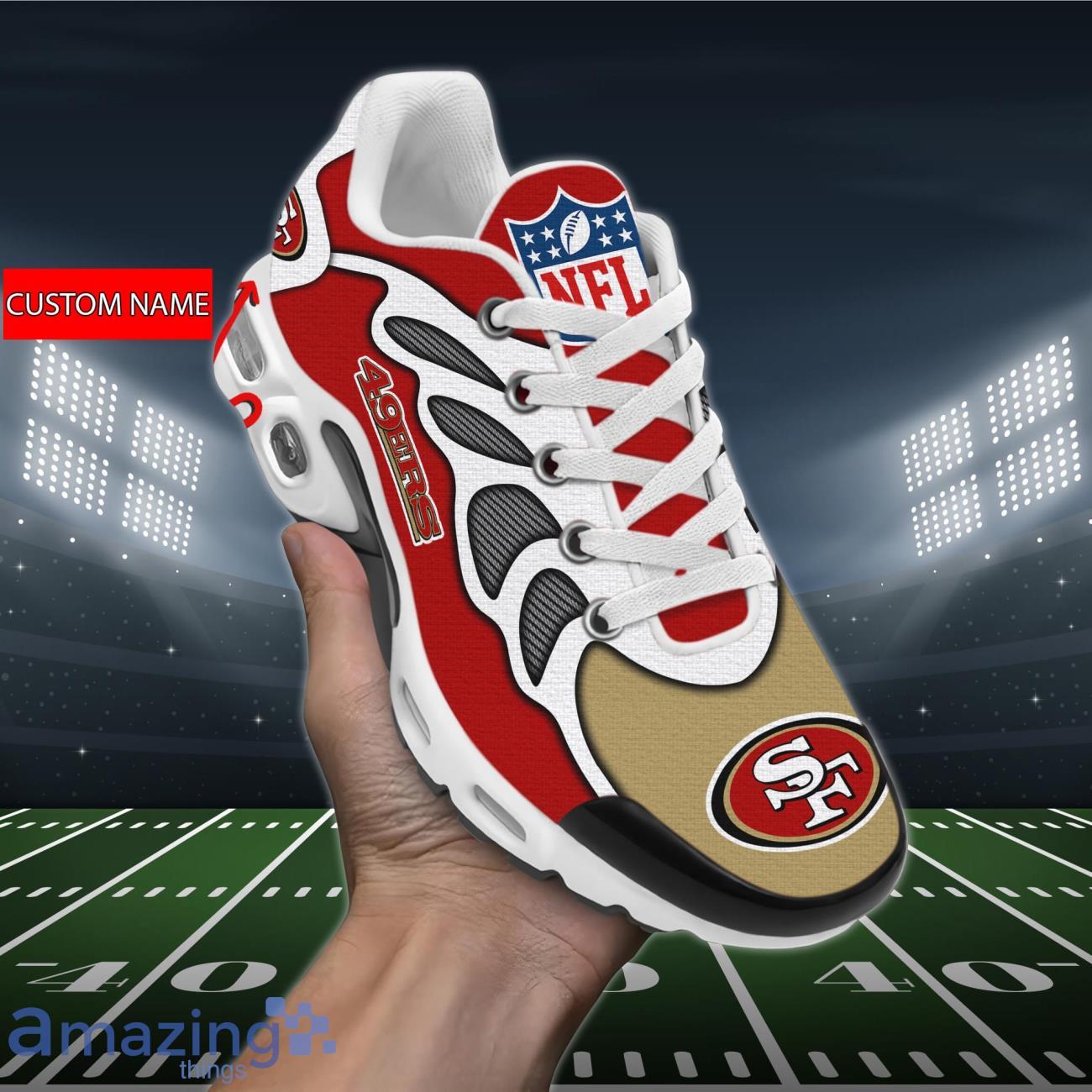 San Francisco 49ers Air Sneakers Custom Shoes For Fans in 2023