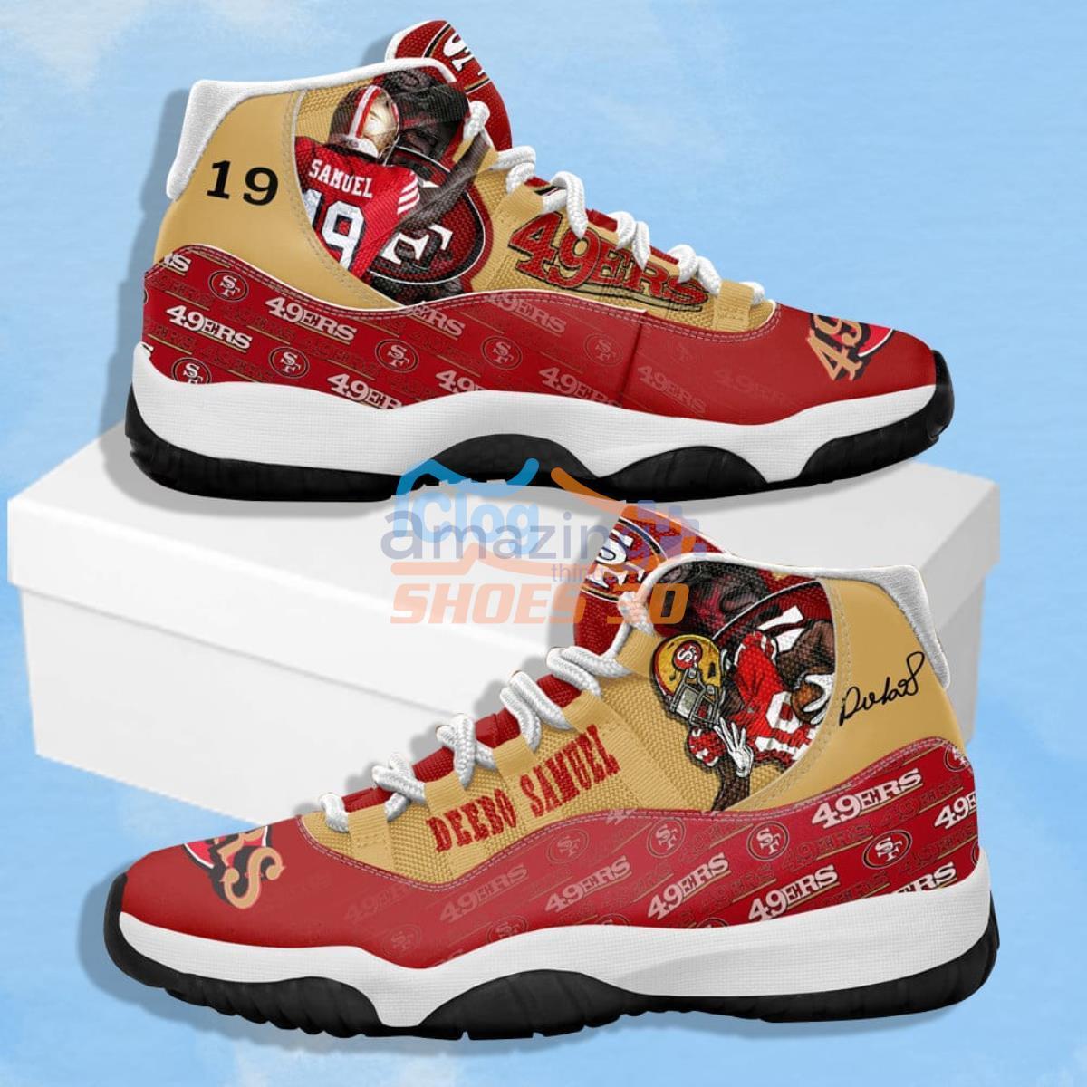 San Francisco 49ers - Deebo Samuel Impressive Design Air Jordan 11 Shoes