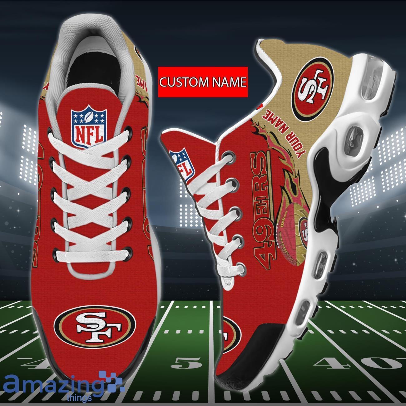 San Francisco 49ers NFL Collection Max Soul Shoes Personalized Name Chunky  Sneakers For Men Women - Freedomdesign