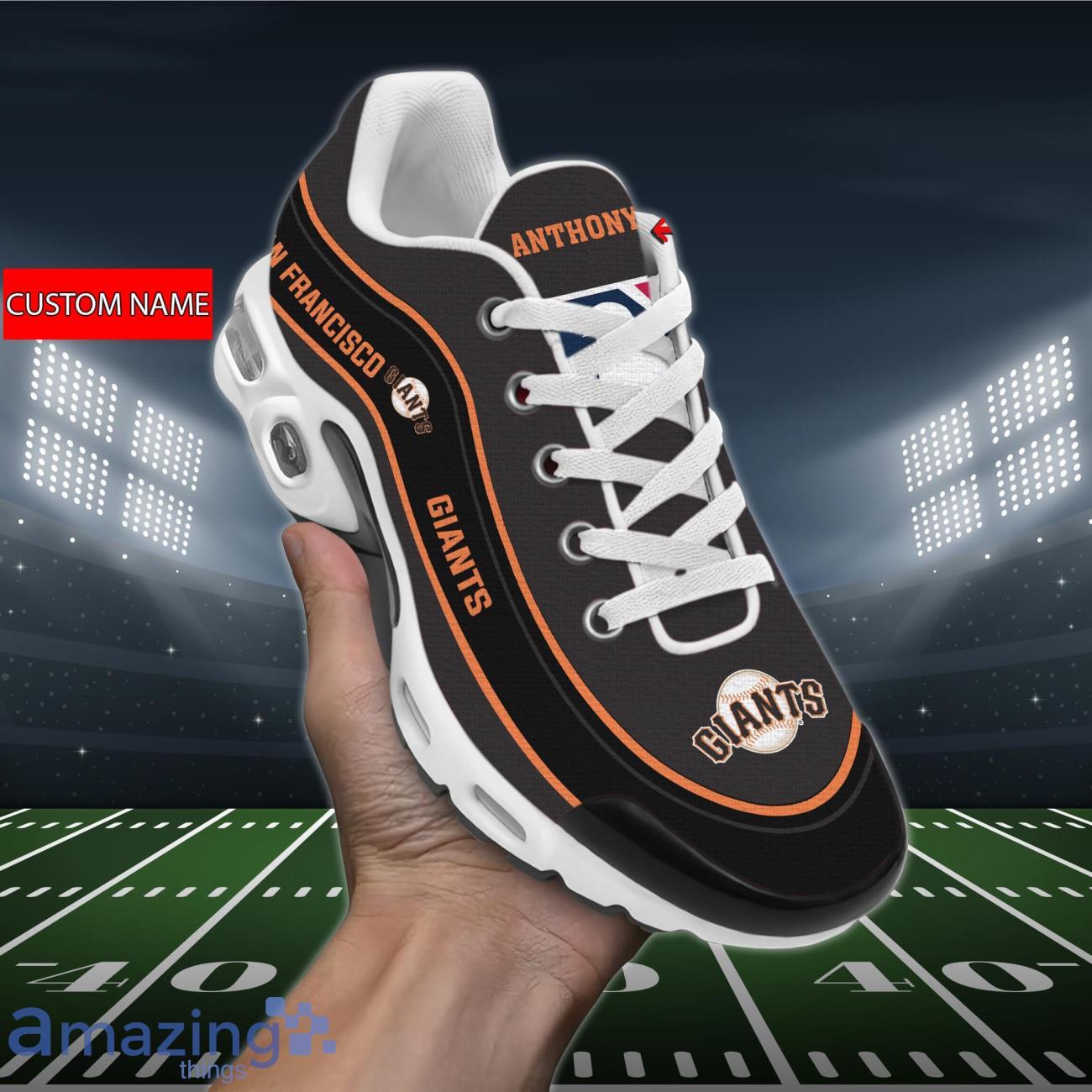 San Francisco Giants MLB Air Cushion Sports Shoes Custom Name For Fans Product Photo 1