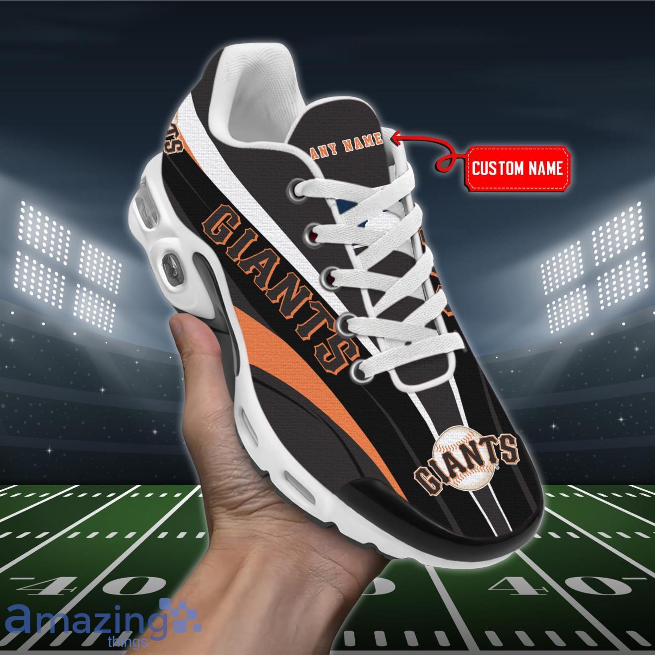 San Francisco Giants MLB Premium Air Cushion Sport Shoes Custom Name