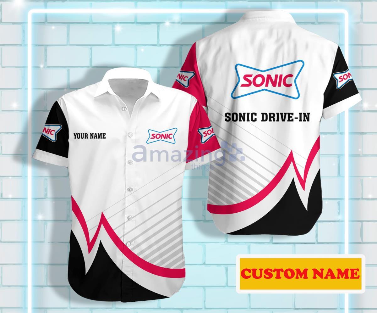 Sonic Drive-In Custom Name Hawaiian Shirt Product Photo 1