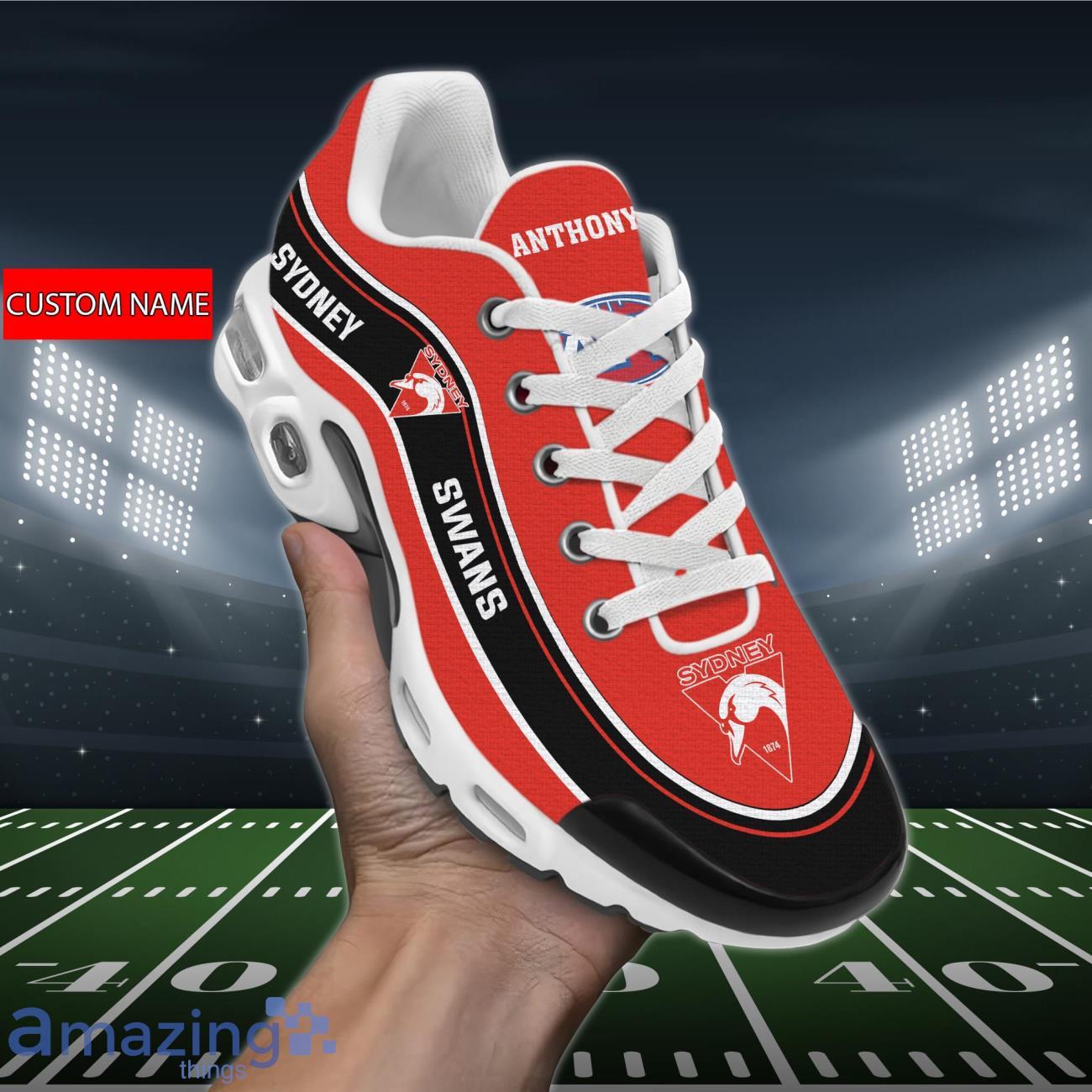 Sydney Swans Air Cushion Sports Shoes Custom Name For Fans Product Photo 1