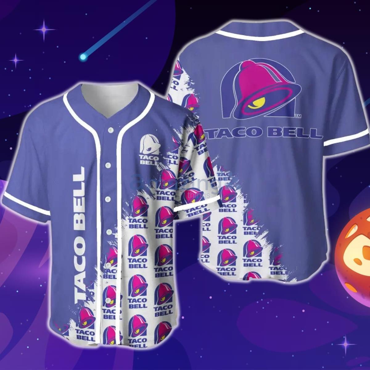 Taco Bell Purple Baseball Jersey - T-shirts Low Price