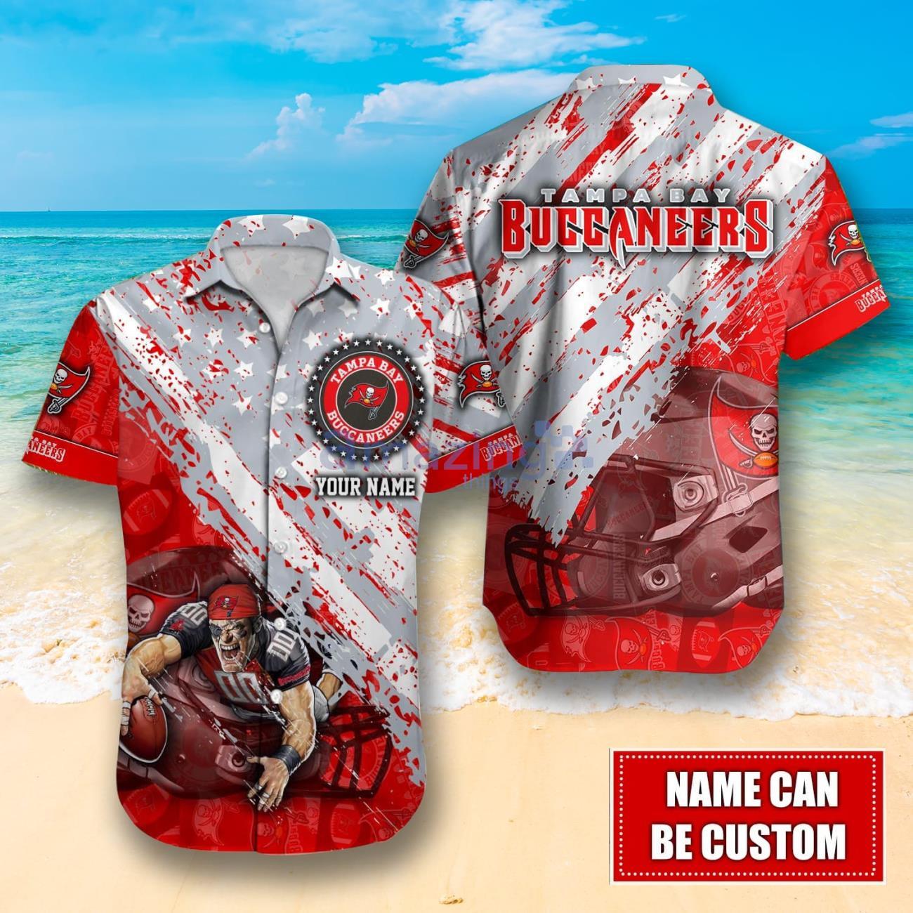 Personalized Tampa Bay Buccaneers Hawaiian Shirt And Shorts NFL