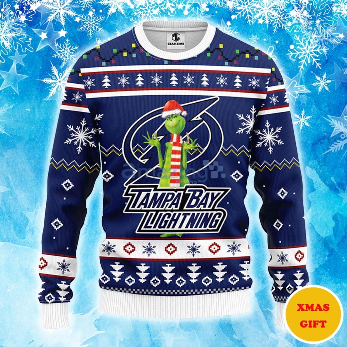 Grinch Dallas Cowboys Christmas AOP Sweater