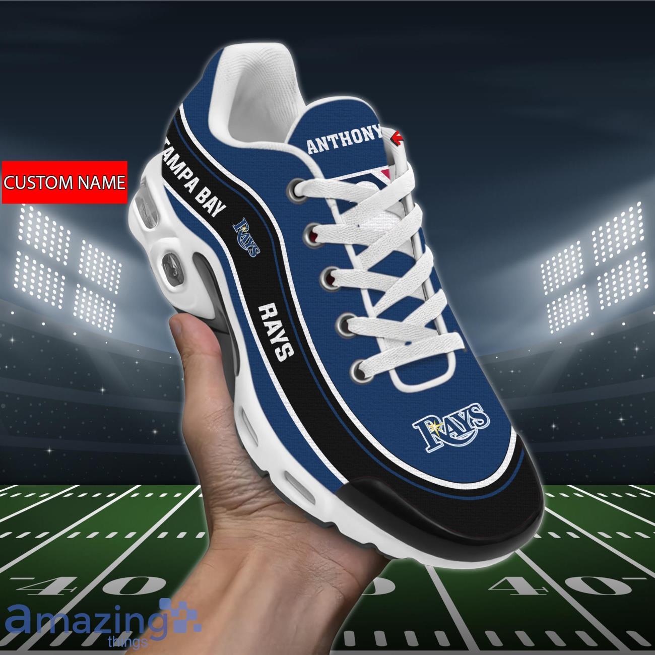 Tampa Bay Rays MLB Air Cushion Sports Shoes Custom Name For Fans Product Photo 1