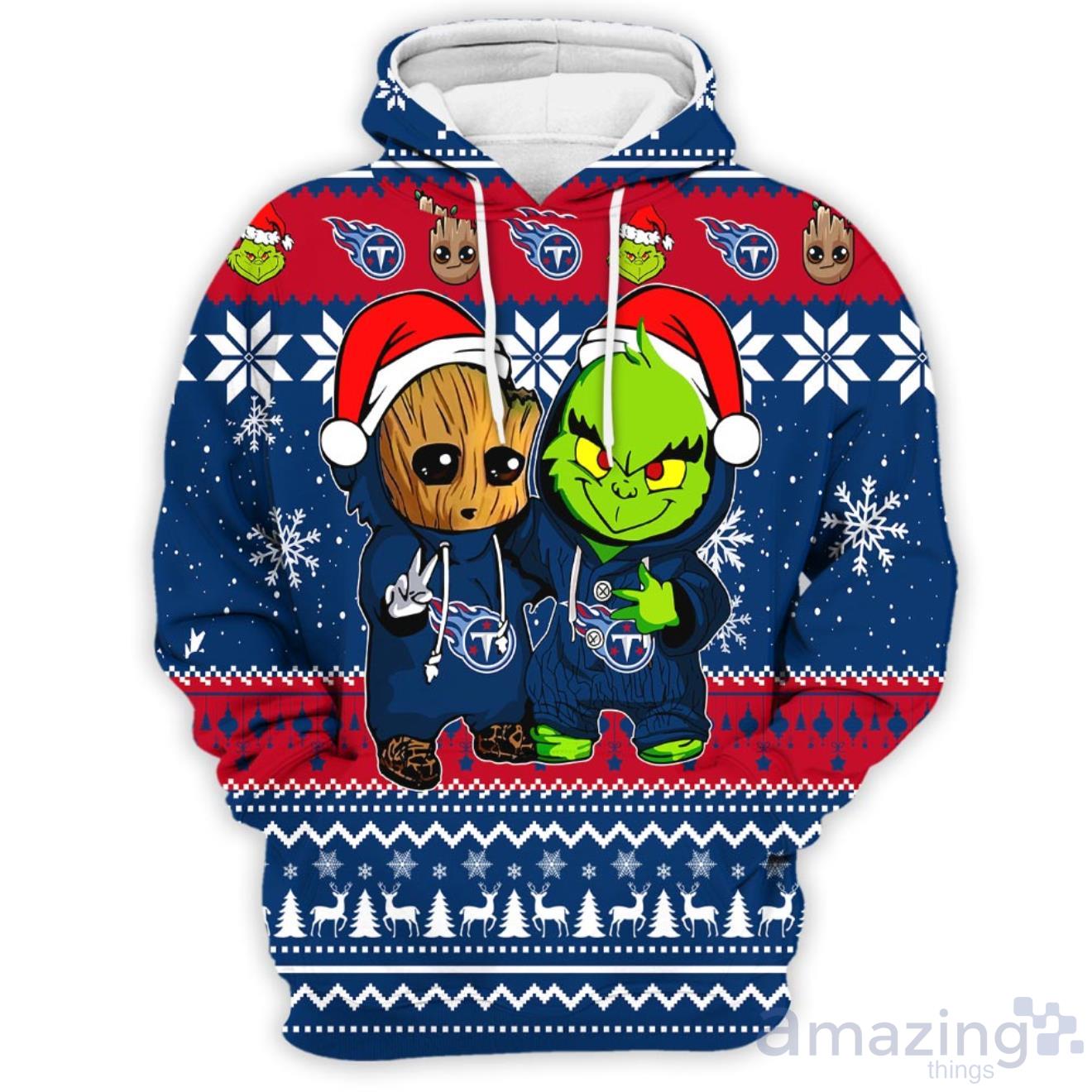 Tennessee Titans Christmas Cool Grinch Ugly Christmas Sweater