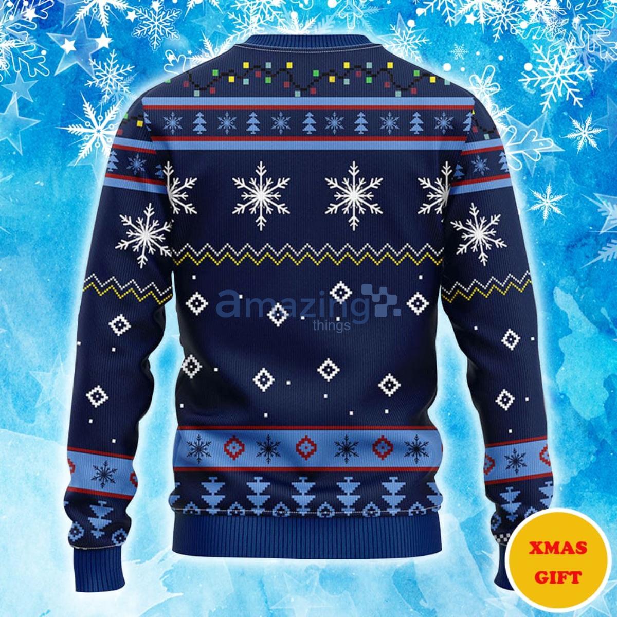 Tennessee Titans Funny Grinch Christmas AOP Sweater image Tennessee Titans Funny Grinch Christmas AOP Sweater Product Photo 2