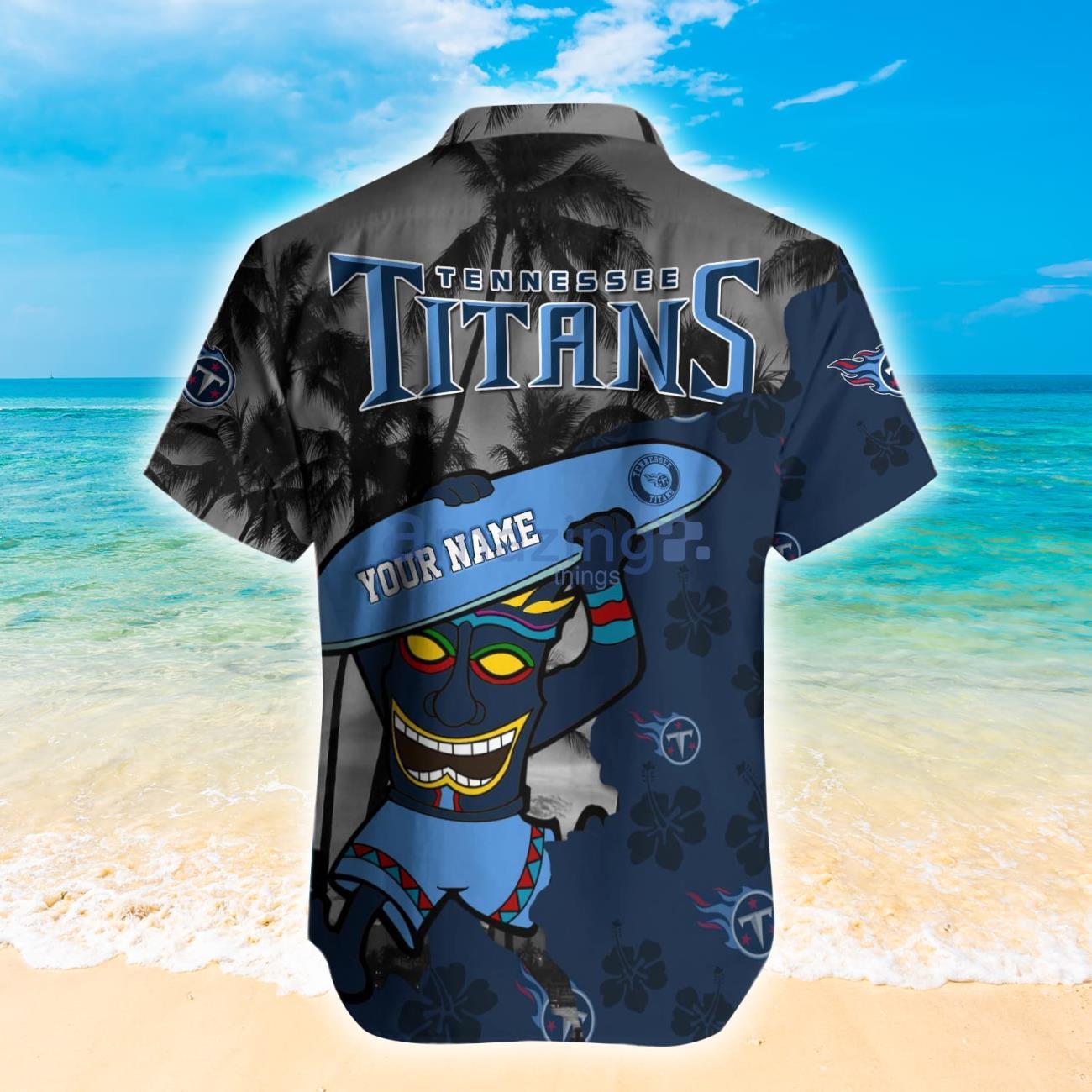 Tennessee Titans NFL Fans Tropical Hawaiian Shirt - YesItCustom