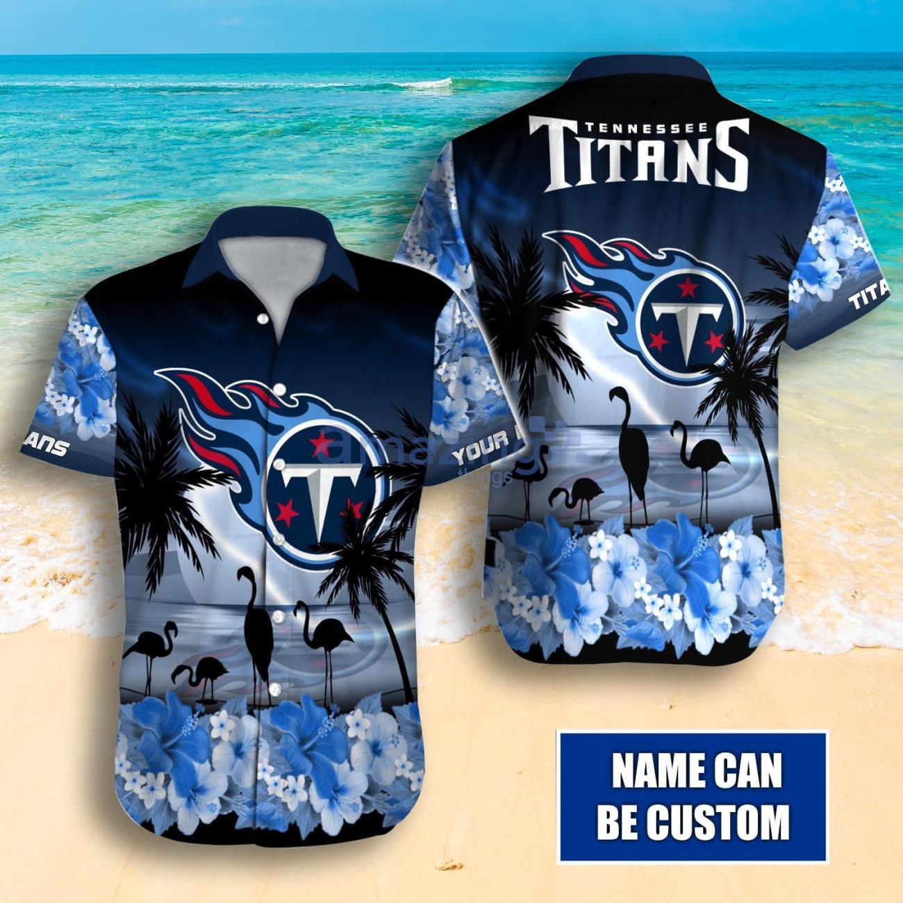 Tennessee Titans Women's Button Up Polo Shirt - T-shirts Low Price