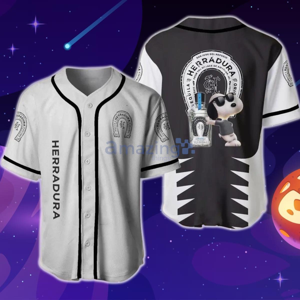 Tequila Herradura Snoopy Baseball Jersey Product Photo 1
