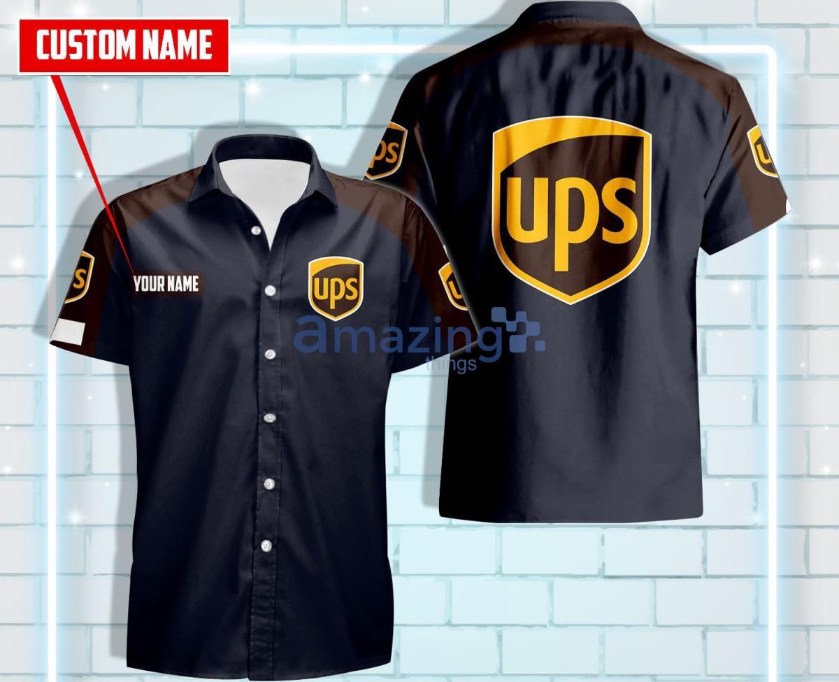 United Parcel Service Custom Name Hawaiian Shirt Product Photo 1