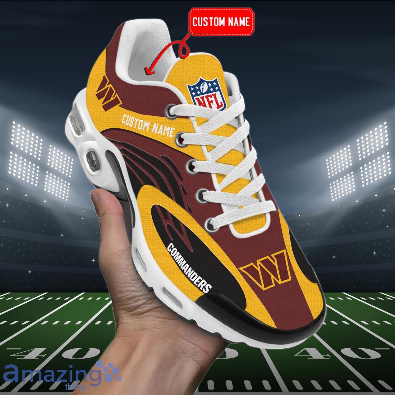 Washington Commanders NFL City Air Cushion Sport Shose 2023