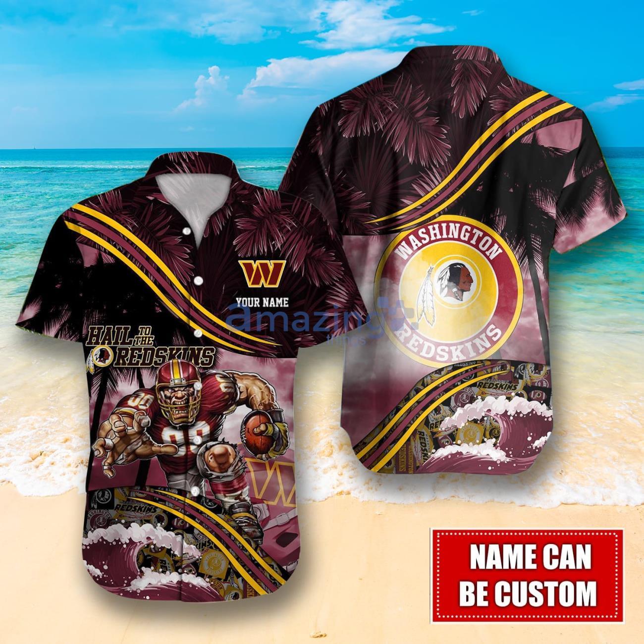 Washington Commanders NFL Personalized Hawaiian Shirt Best Gift For Fans