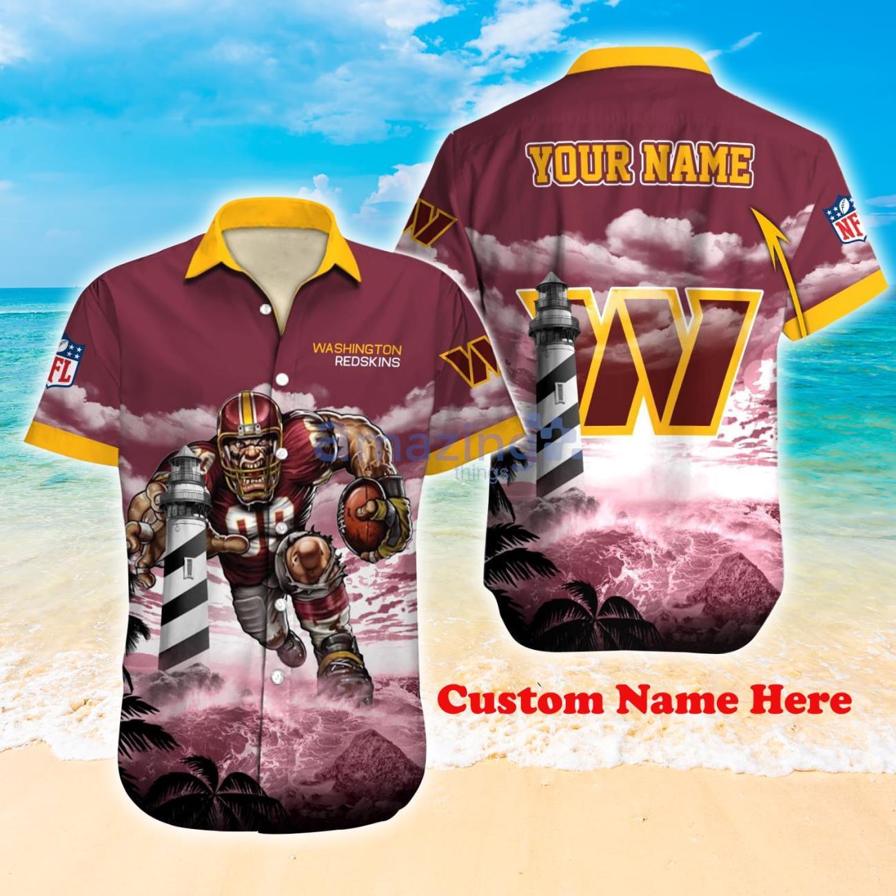 Washington Commanders NFL Personalized Hawaiian Shirt Hot Design For Fans Product Photo 1