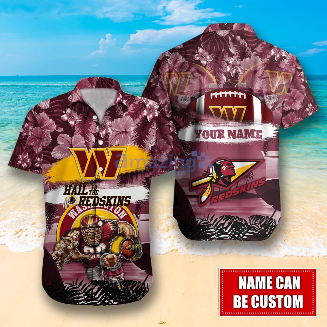 Washington Commanders NFL Personalized Hawaiian Shirt Best Gift For Fans