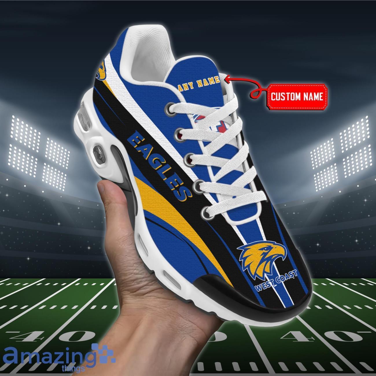 West Coast Eagles Premium Air Cushion Sport Shoes Custom Name For Real Fans Product Photo 1