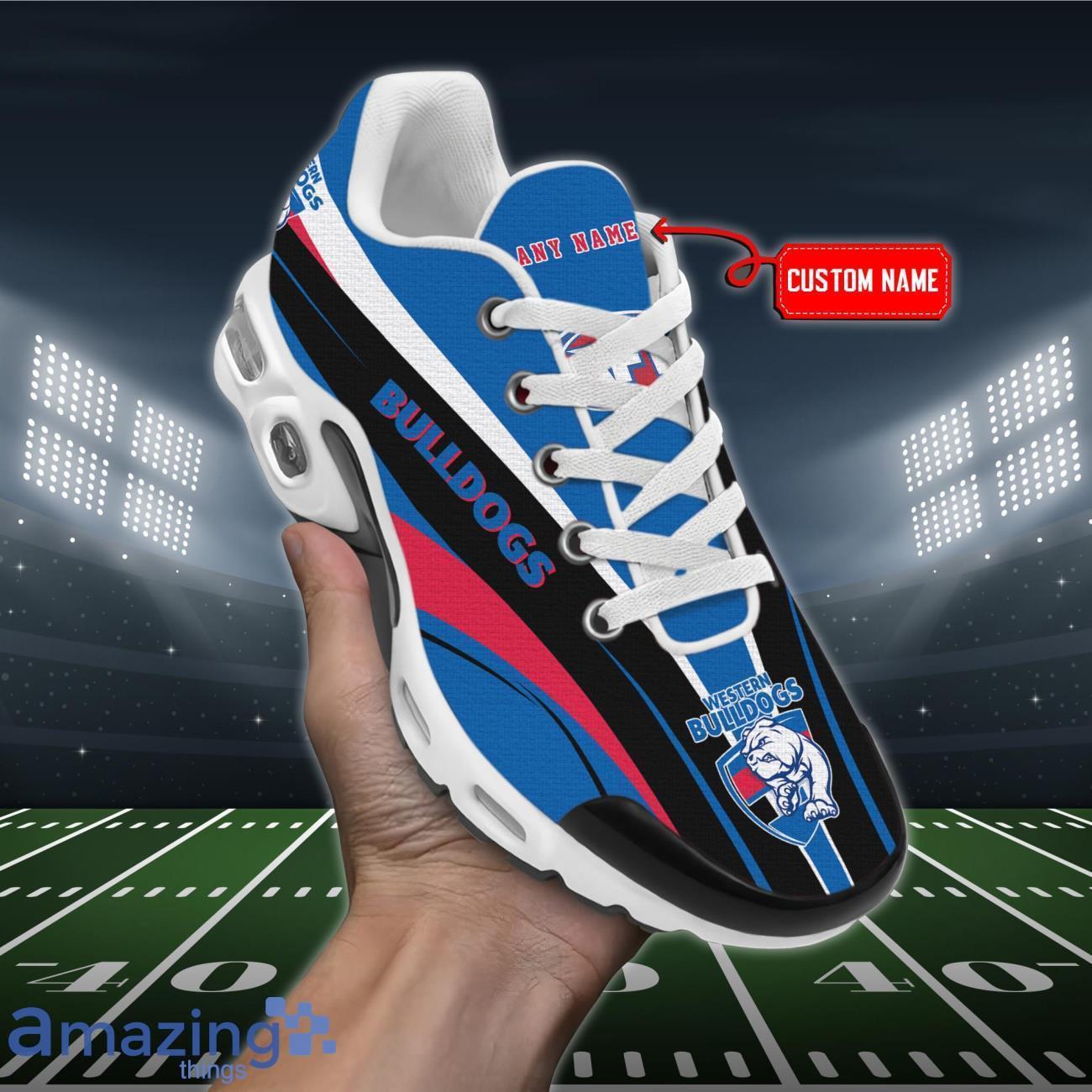 Western Bulldogs Premium Air Cushion Sport Shoes Custom Name For Real Fans Product Photo 1