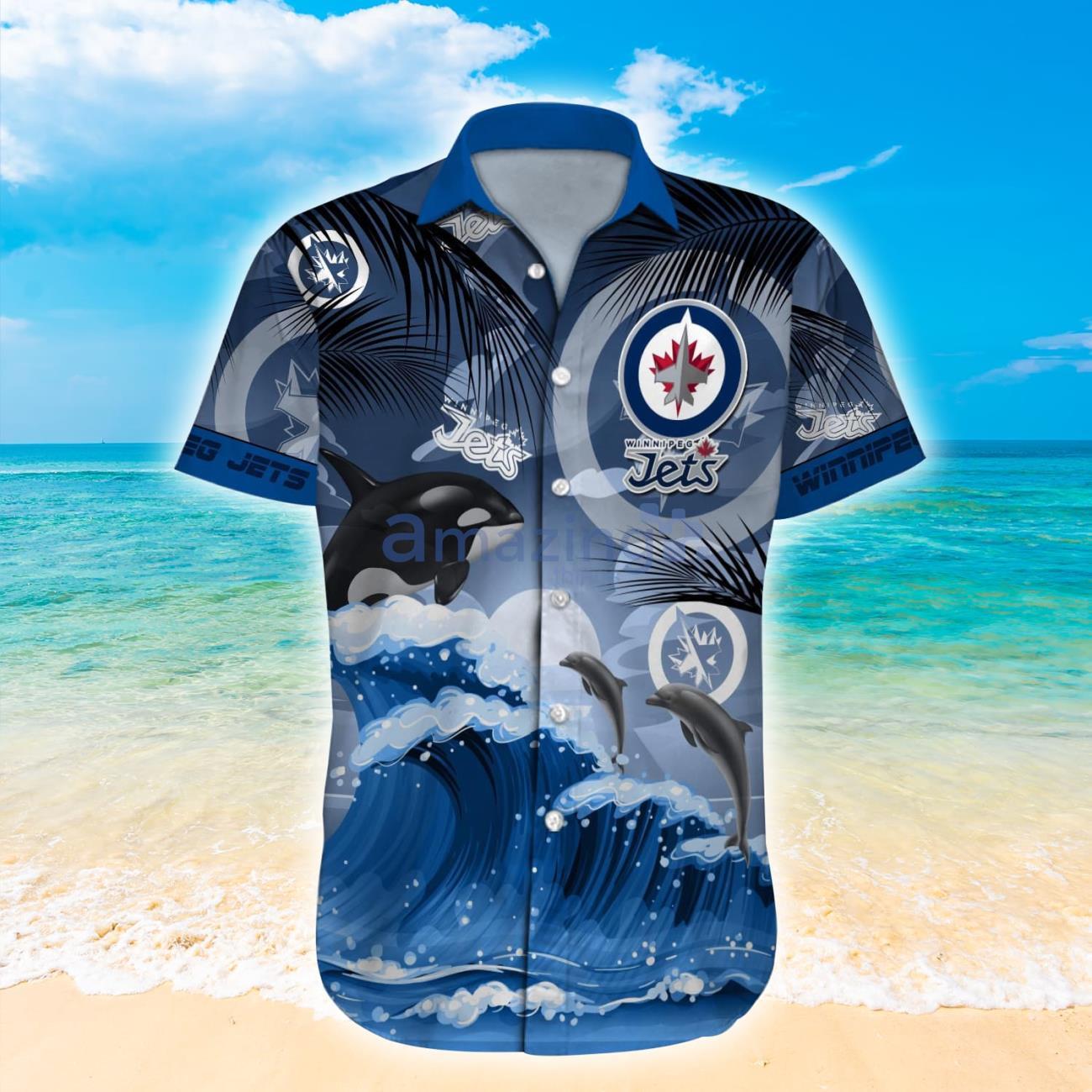 Winnipeg Jets Custom Name And Number NHL Fans Polo Shirt - Freedomdesign