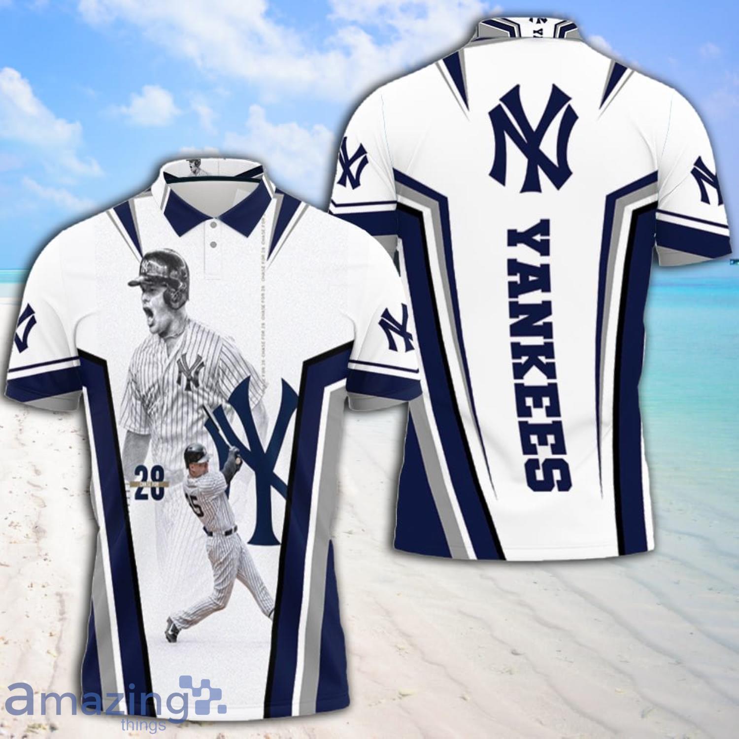 25 New York Yankees Gleyber Torres Chase For 28 Polo Shirt