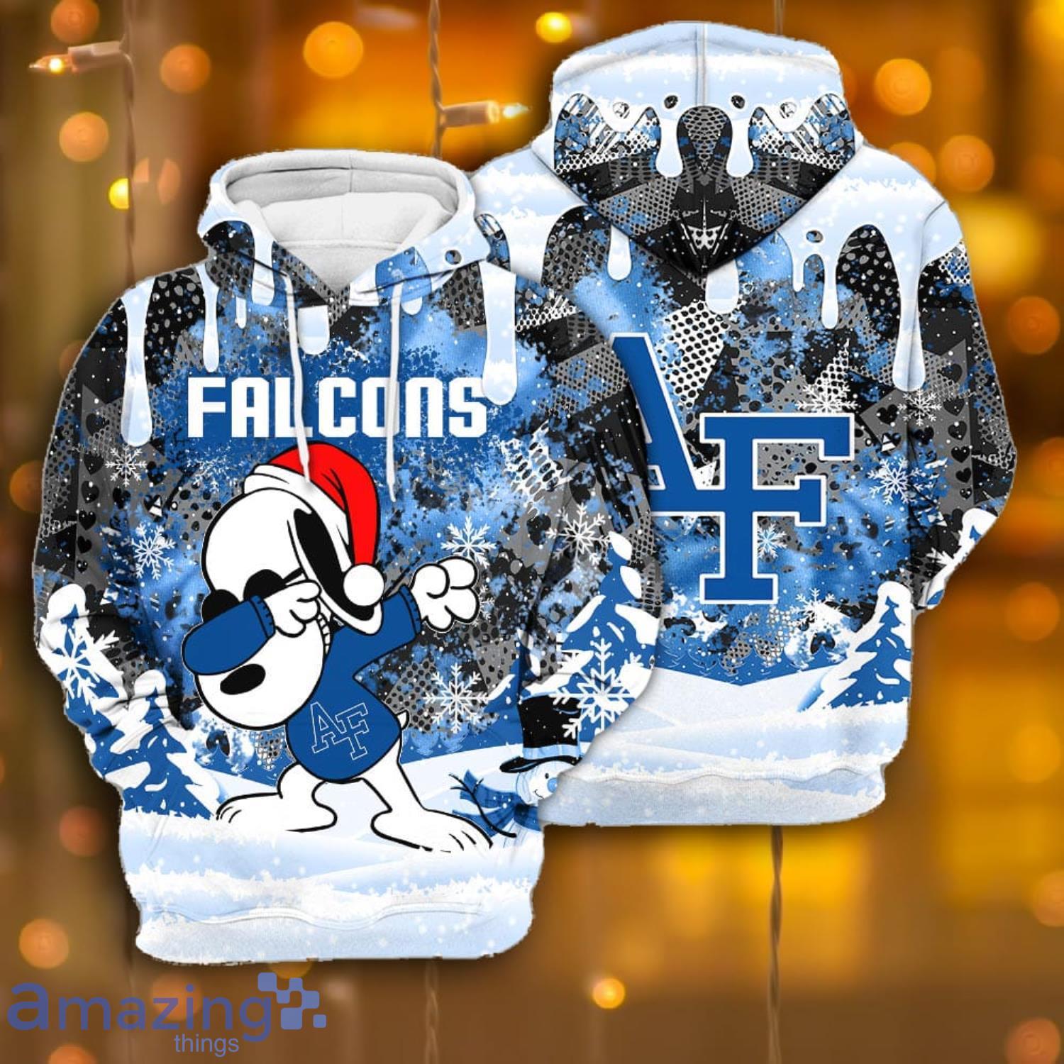 Air Force Falcons Snoopy Dabbing The Peanuts Sports Football American All Over Print 3D Hoodie Product Photo 1