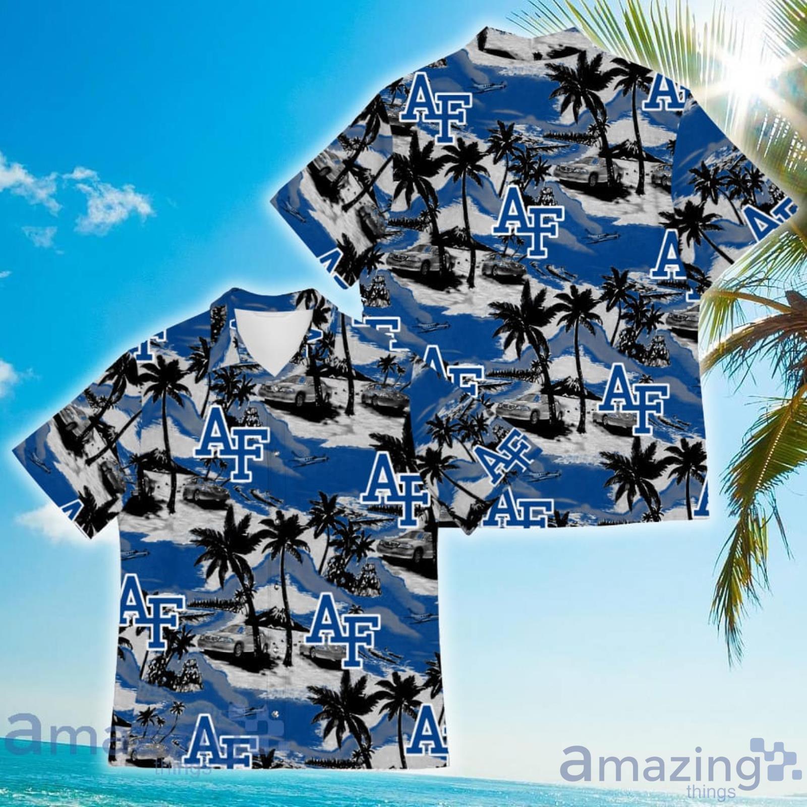 Air Force Falcons Sports American Tropical Patterns Hawaiian For FansHawaiian Shirt Product Photo 1