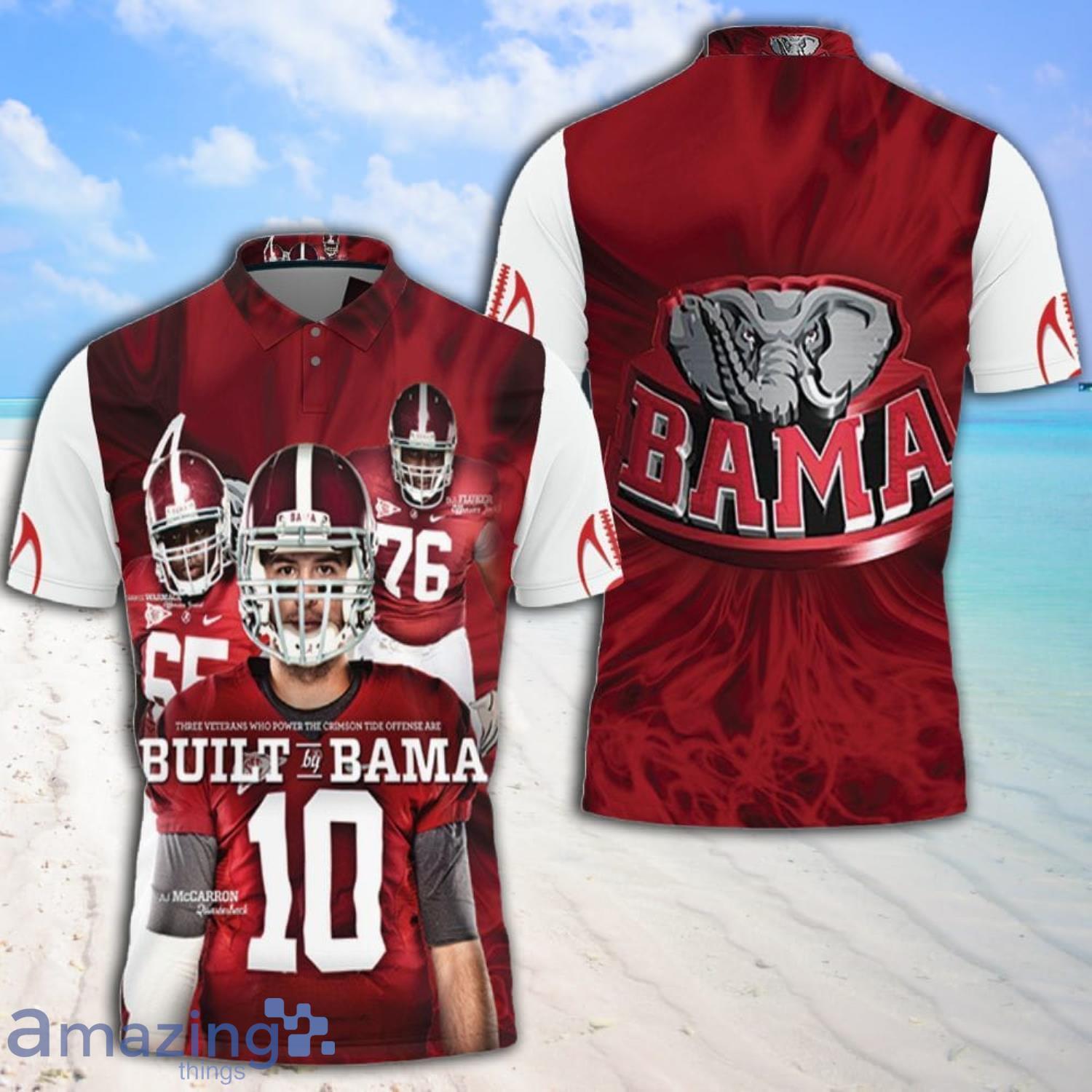 Alabama Crimson Tide Chance Warmack Mccarron Flucker Built By Bama Polo Shirt Product Photo 1