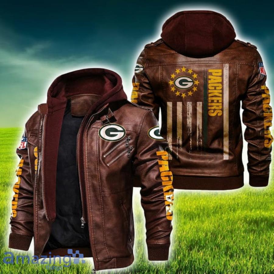 Green Bay Packers NFL Fans Leather Jacket For Men And Women - Freedomdesign