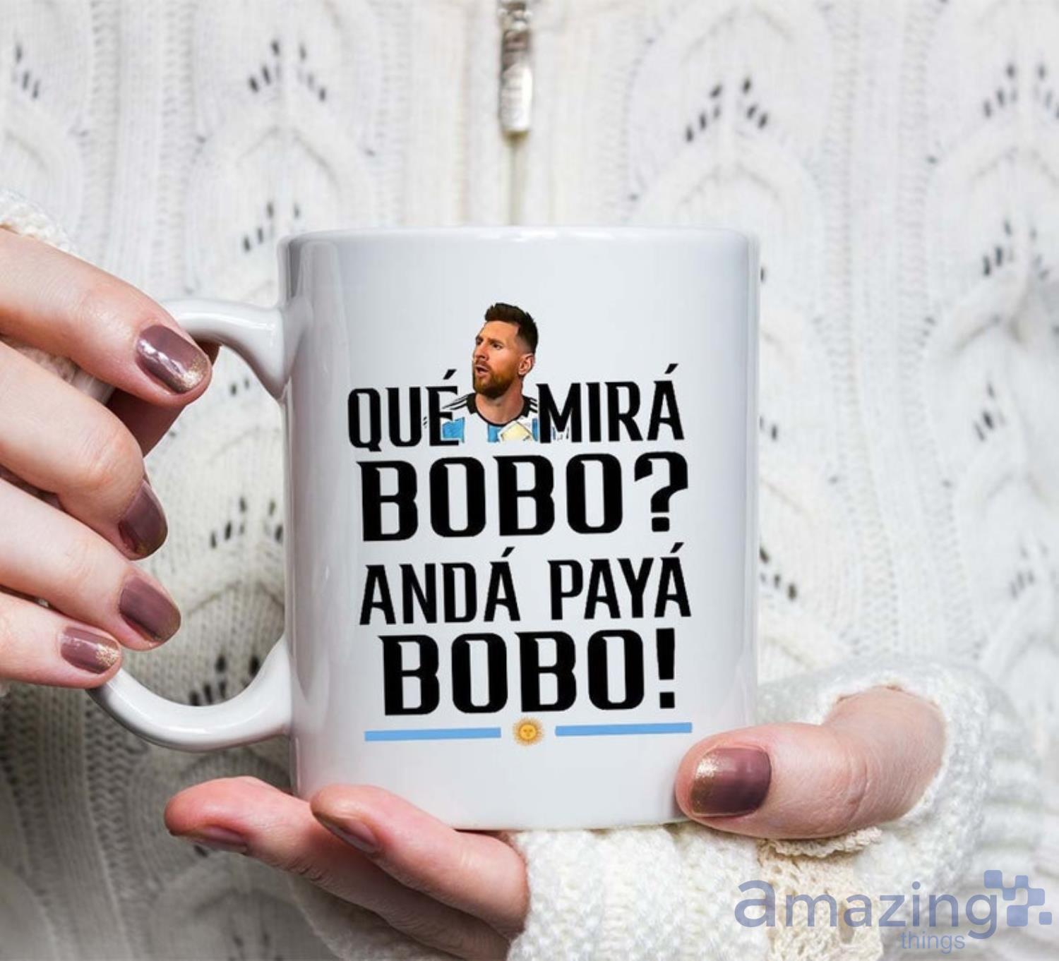 Argentina Que Mira Bobo World Cup Qatar Coffee Mug Product Photo 1
