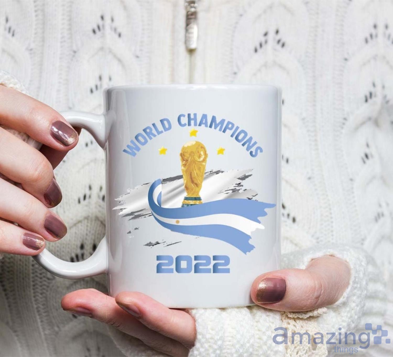 Argentina Soccer Logo Argentina Football 2022 Mug Leo 10 Argentina Coffee Mug Product Photo 1