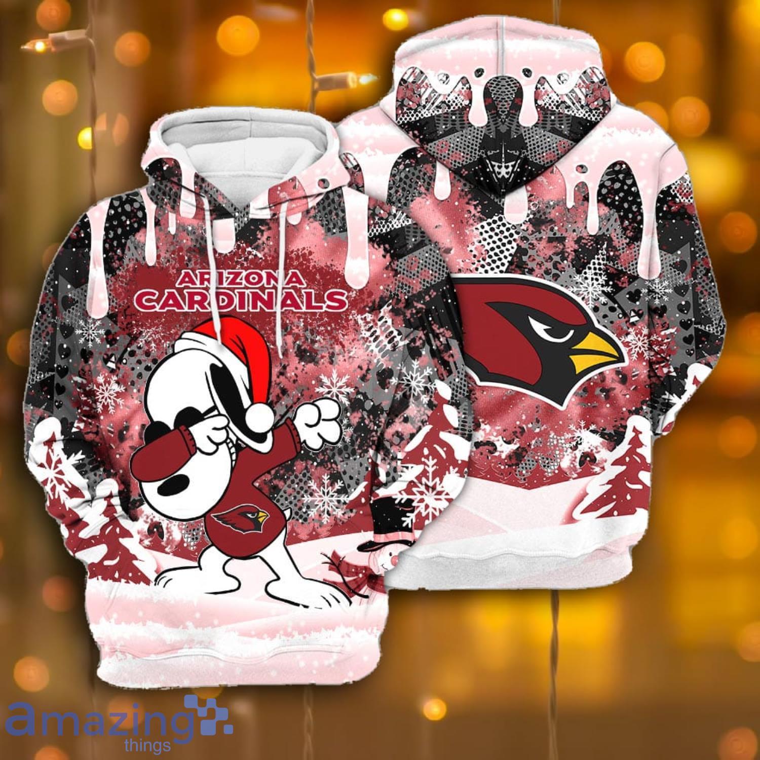 NFL Arizona Cardinals Hoodie Snoopy Dabbing The Peanuts Sports Football  American All Over Print 3D - Ingenious Gifts Your Whole Family